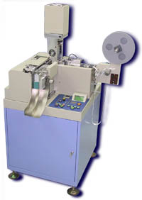 Ultrasonic label cut and fold machine